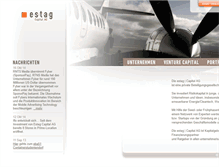 Tablet Screenshot of estag.de